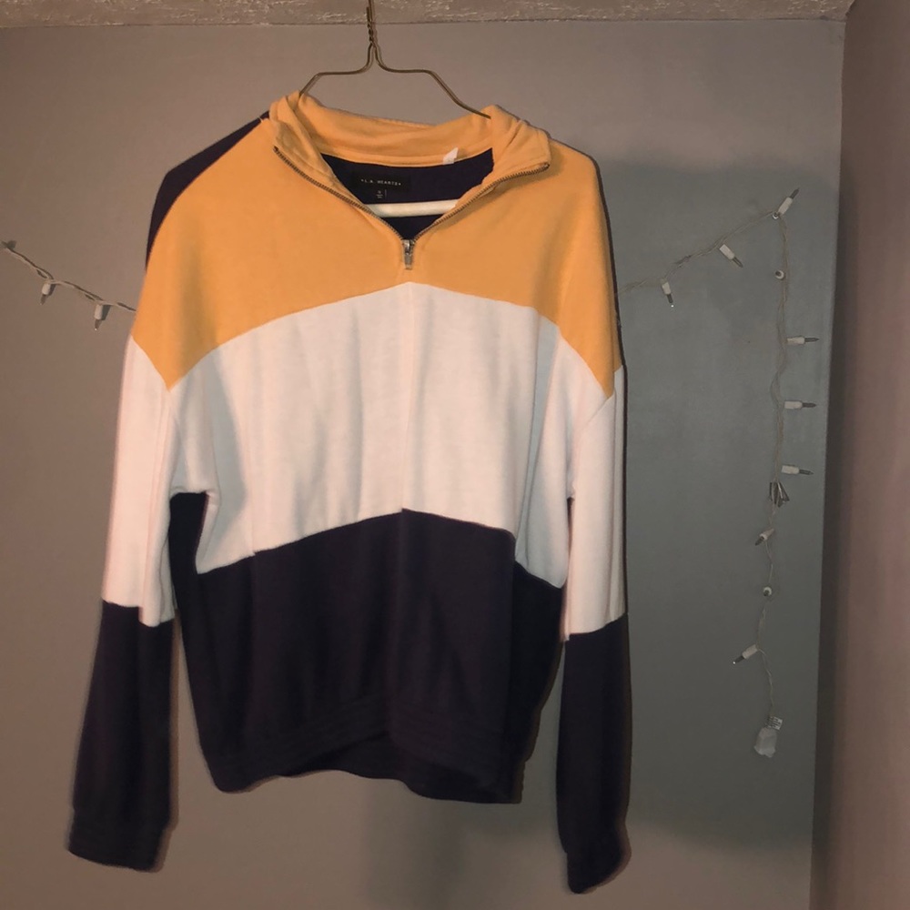 LA hearts (pacsun) quarter zip